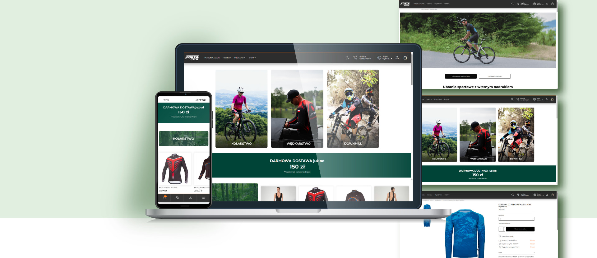 Sklep z personalizowaną odzieżą sportową